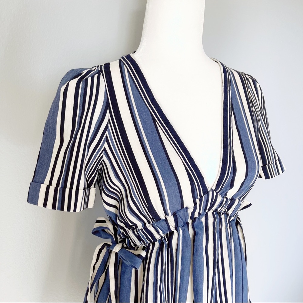 ‼️SOLD‼️ Zara Striped Mini Dress - Picture 4 of 9